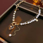 Asymmetric Heart-shaped Freshwater Pearl Necklace