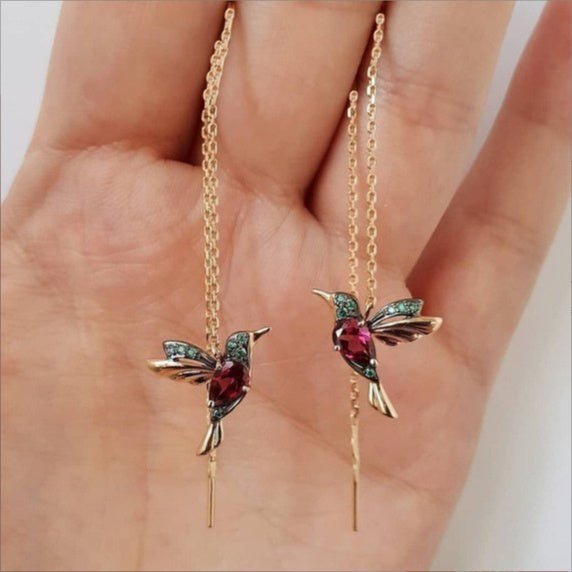 Bird Earrings Fashion Earrings European And American Retro Earrings High Quality