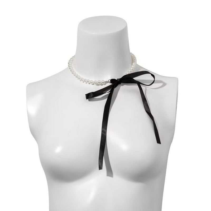 Ornament Vintage Court Beaded Elegant Flannel Tassel Necklace