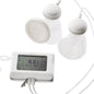 VEVOR Breast Pump, Single Double Adjustable Electric Breast Pumps, 4 Modes Reciprocating Piston Pumps, 4000mAH Anti-Backflow BreastfeedingPump With 300mmHg High Suction,
