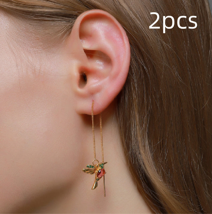 Bird Earrings Fashion Earrings European And American Retro Earrings High Quality