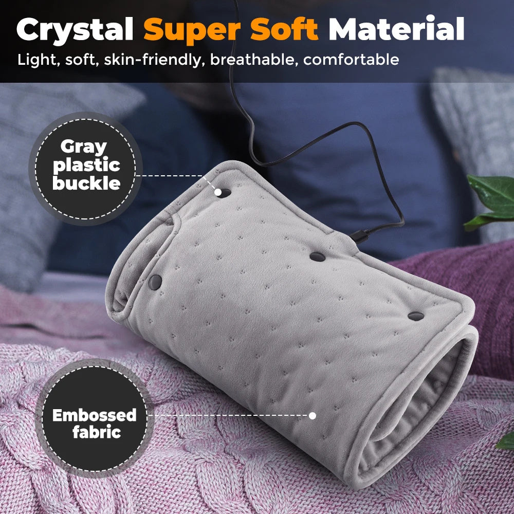 Electric Heating Pad Hand Warmer Heating Muff For Hands USB Plug In Muff Heated Hand Warmer Electric Winter Autumn Keeps Hands Warm Portable Warm Winter Hand Heater For Home Room Warming Blanket
