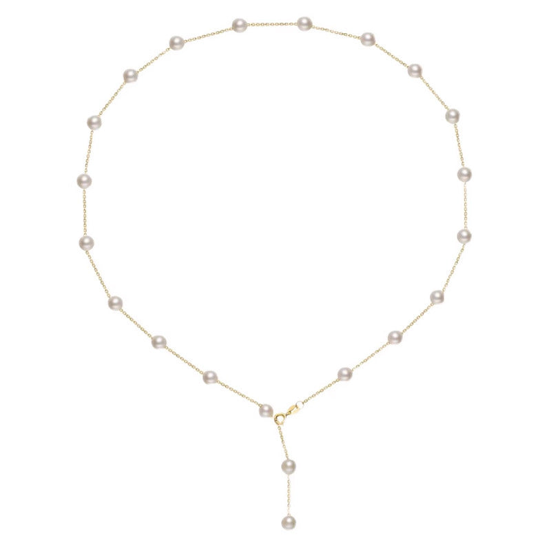 Starry Natural Freshwater Pearl Necklace