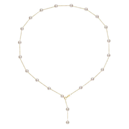 Starry Natural Freshwater Pearl Necklace